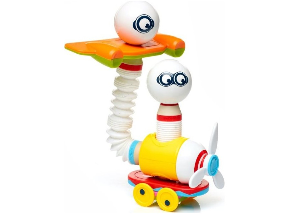 SMARTMAX Magnetická stavebnica Roboti plus 20 dielikov