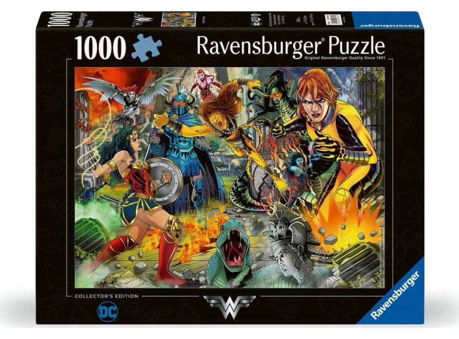 RAVENSBURGER Puzzle DC Comics: Wonder Woman 1000 dielikov