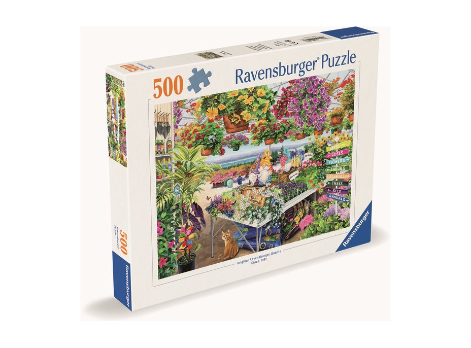 RAVENSBURGER Puzzle Záhradný raj 500 dielikov