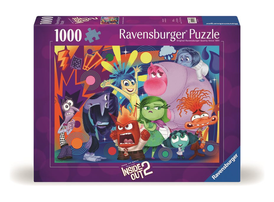 RAVENSBURGER Puzzle V hlave 2 1000 dielikov