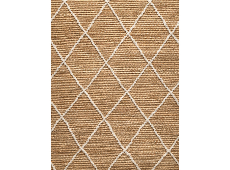Kusový koberec Kunu 106208 Natural Gold White