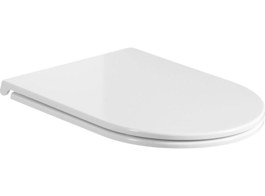 Sapho AVIS WC sedátko, SLIM, Soft Close, Easy Take, biela PCS106