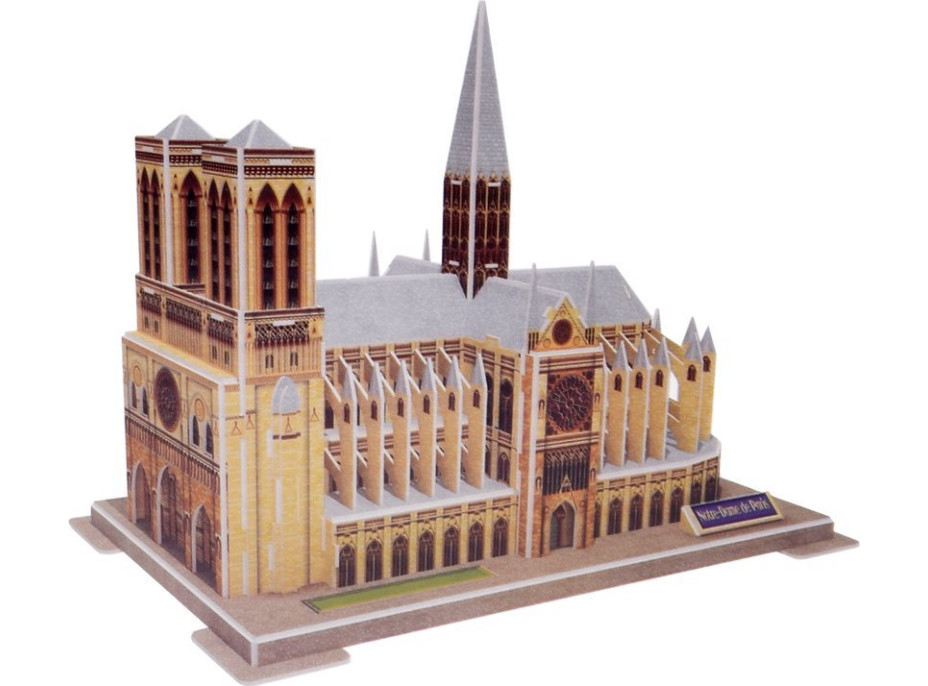 JOKOMISIADA 3D puzzle Katedrála Notre Dame, Paríž 77 dielikov