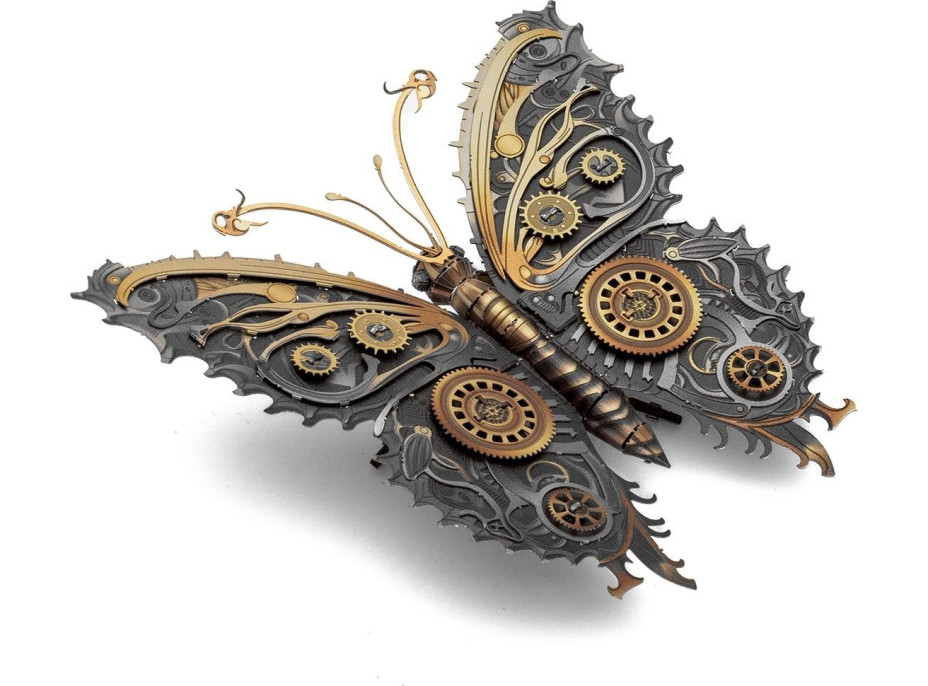 METAL EARTH 3D puzzle Steampunkový motýľ