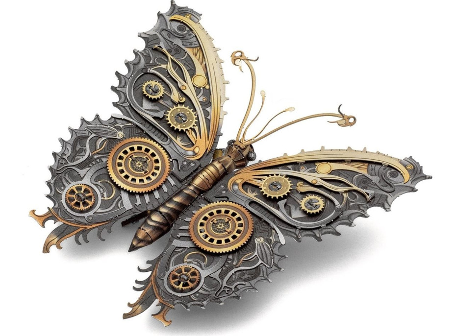 METAL EARTH 3D puzzle Steampunkový motýľ