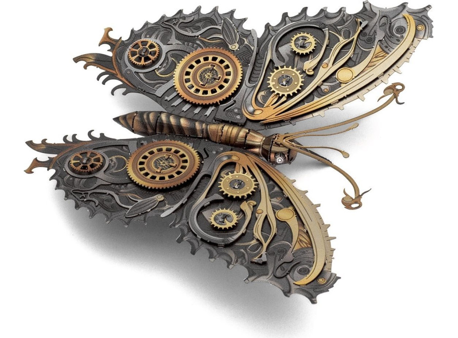 METAL EARTH 3D puzzle Steampunkový motýľ