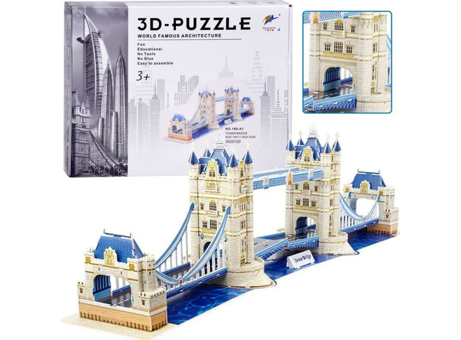 Jokomisiada 3D puzzle Tower Bridge 120 dielikov