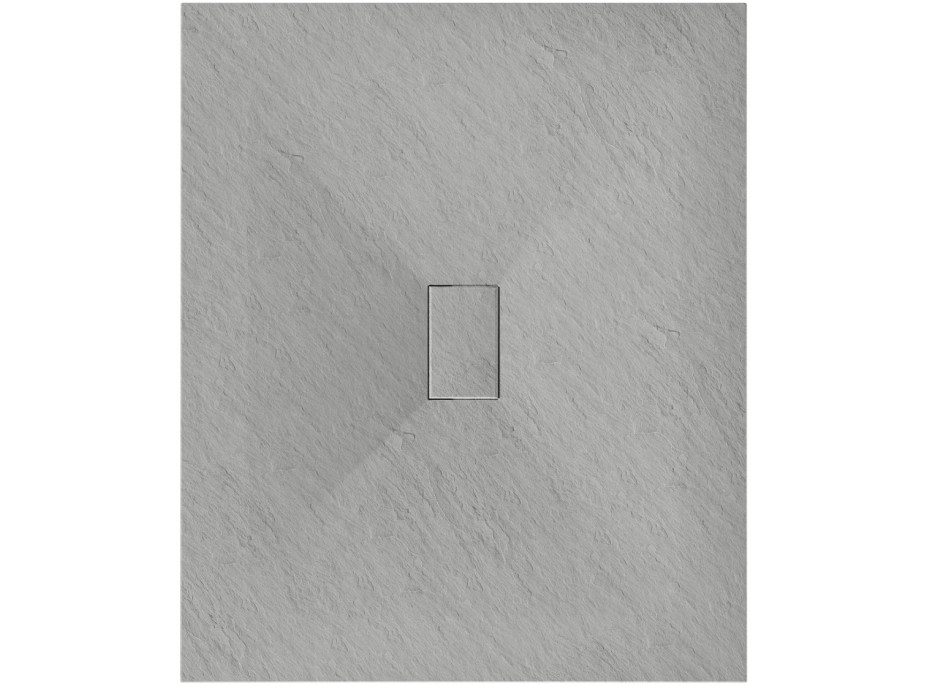 Sprchová SMC vanička MEXEN HUGO 100x140 cm - šedá, 42611014