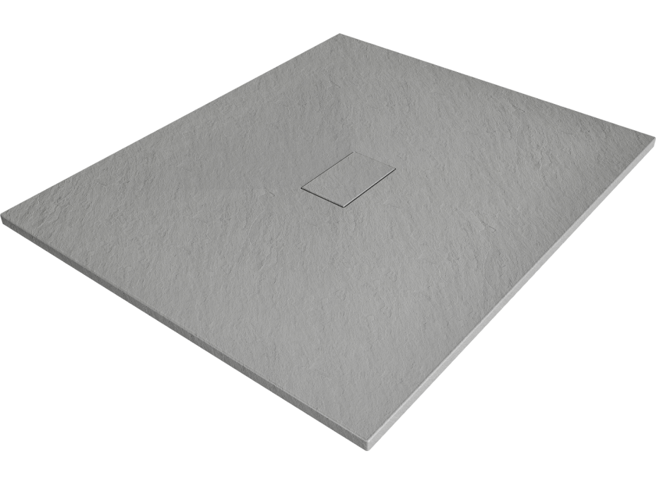 Sprchová SMC vanička MEXEN HUGO 100x110 cm - šedá, 42611011