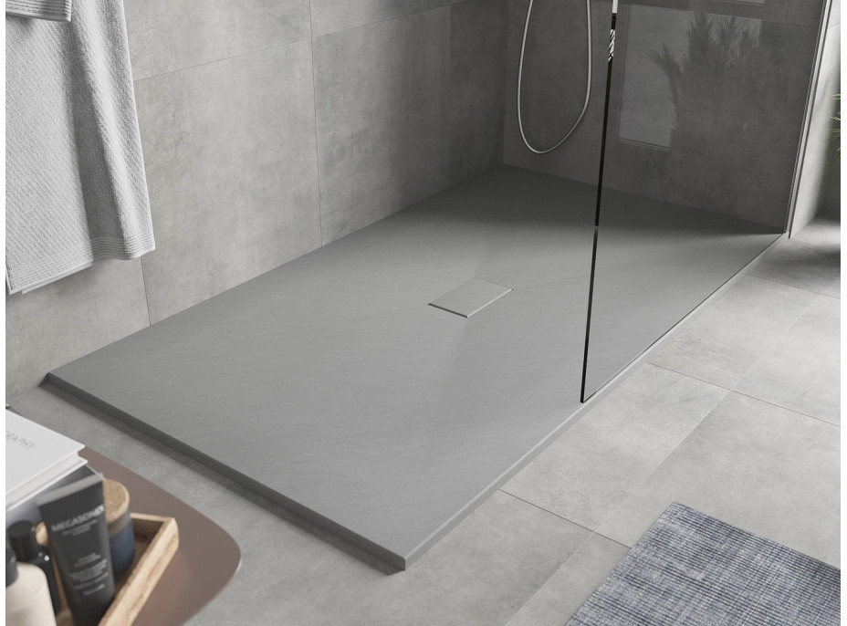 Sprchová SMC vanička MEXEN HUGO 100x200 cm - šedá, 42611020