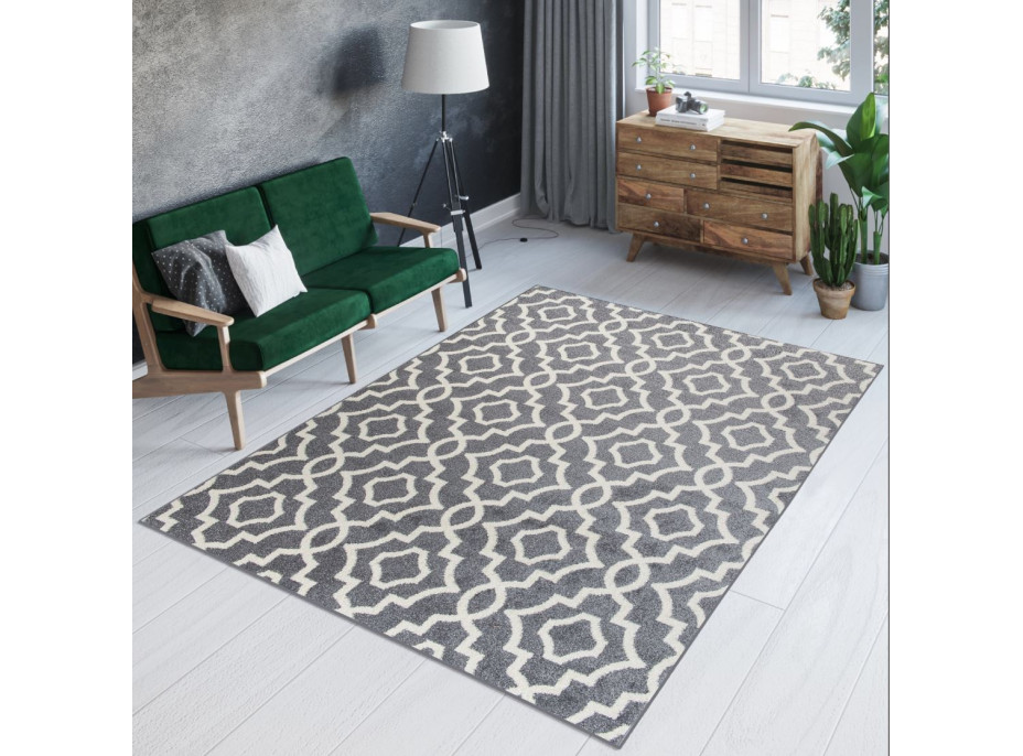 Kusový koberec MAROKO Decor - šedý