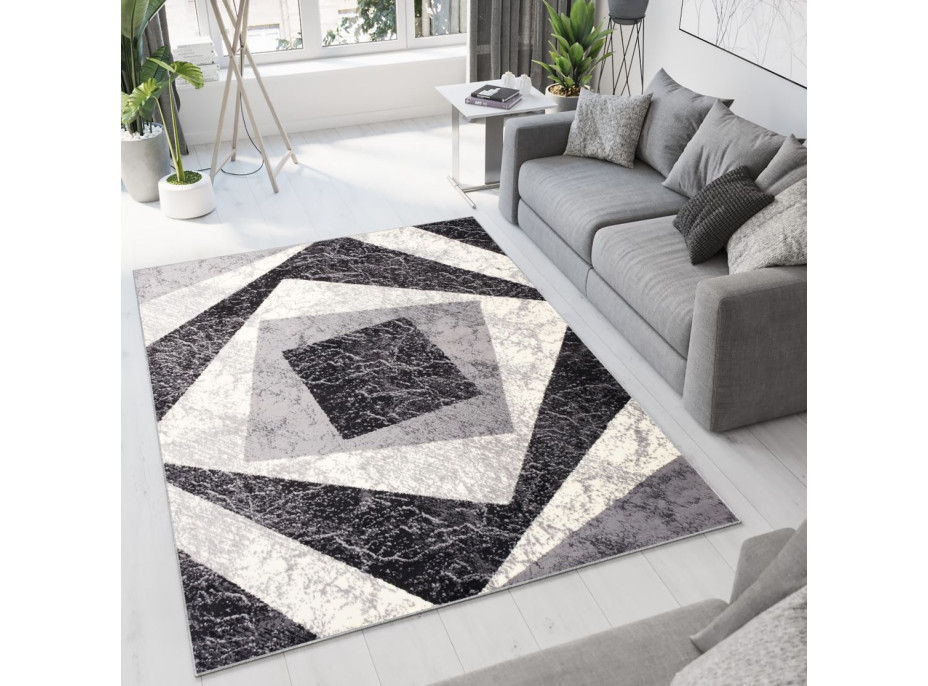 Kusový koberec TAPIS Vertigo - šedý