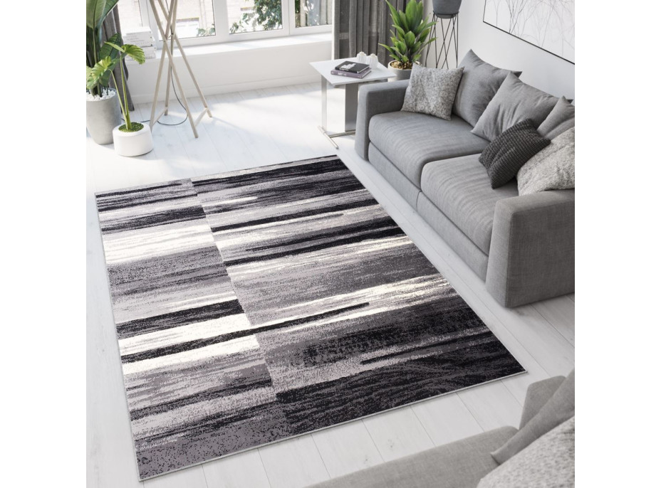 Kusový koberec TAPIS Shades - šedý