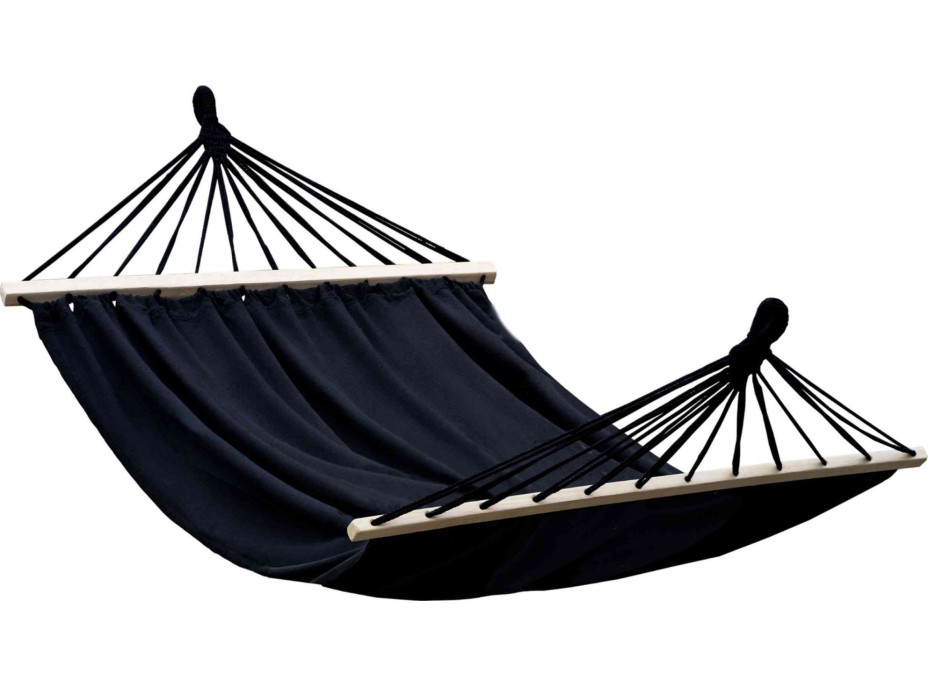 Závesná hojdacia sieť ULTIMATE XXL 200x150 cm - grafitová