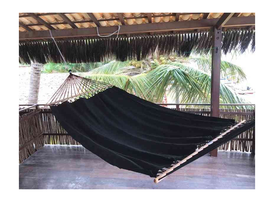 Závesná hojdacia sieť ULTIMATE XXL 200x150 cm - grafitová