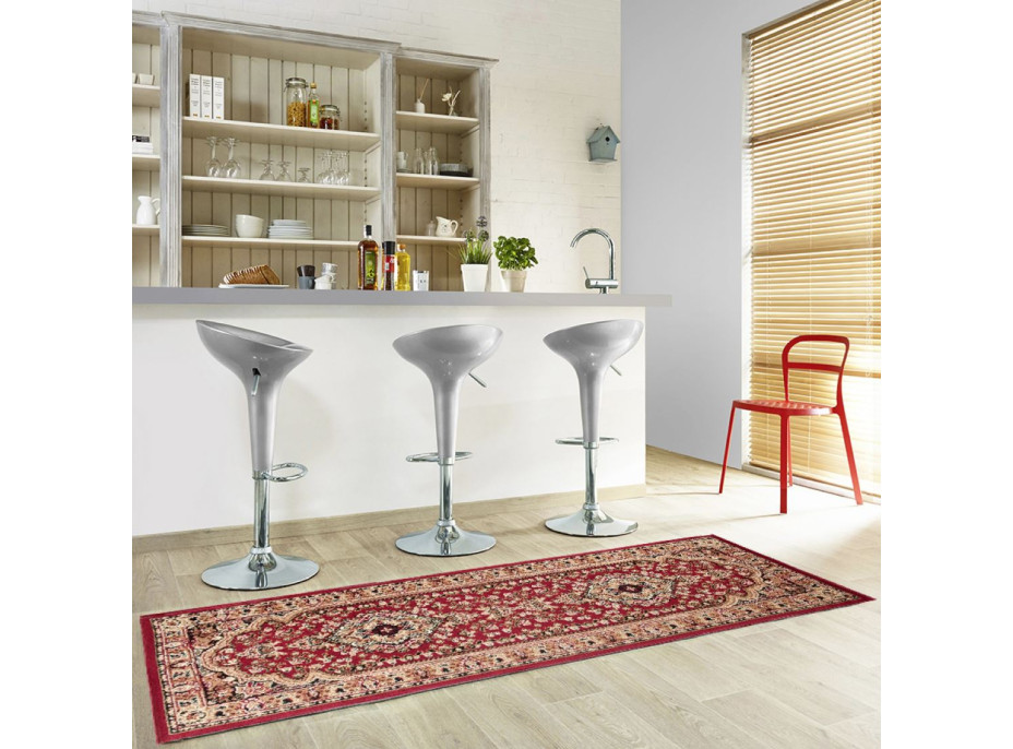 Behúň ATLAS Orient - béžový/červený