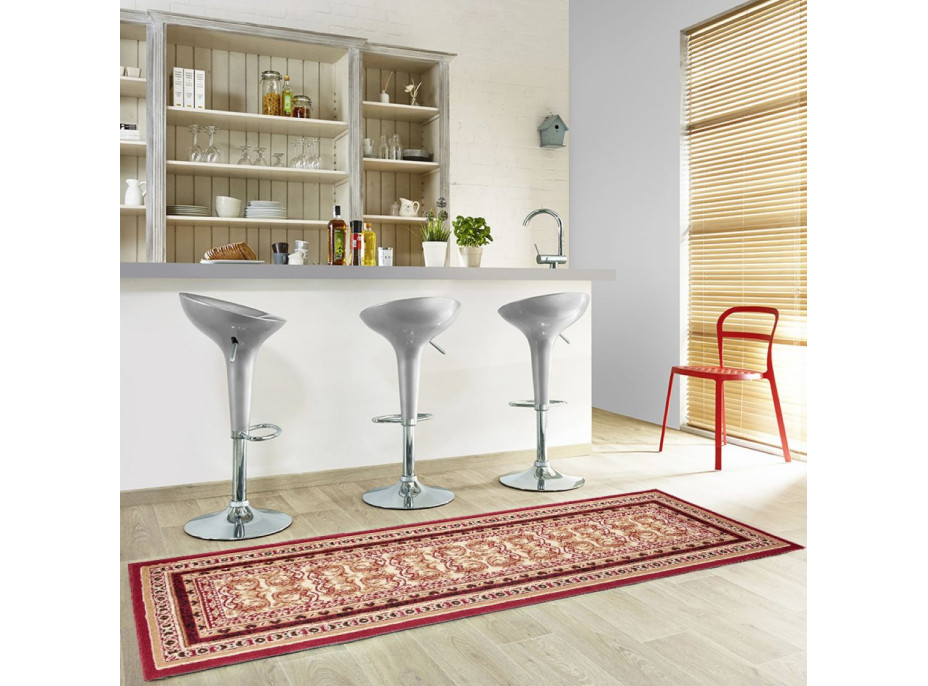 Behúň ATLAS Rim - červený/béžový