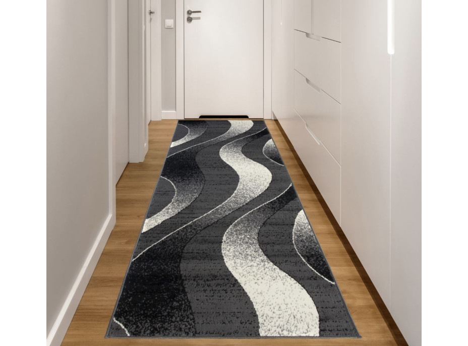 Behúň TAPIS Waves - šedý