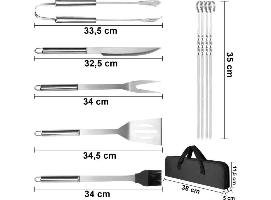 Grilovacia sada ISCO 9v1