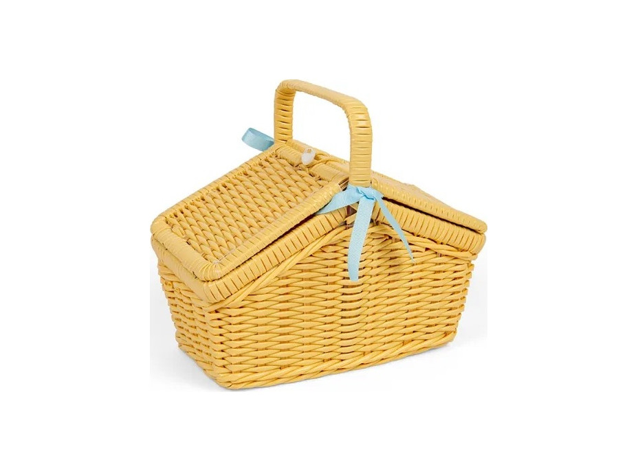 Bigjigs Toys Pikniková sada v košíku