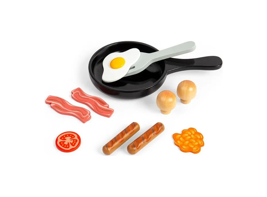 Bigjigs Toys Raňajky na panvici