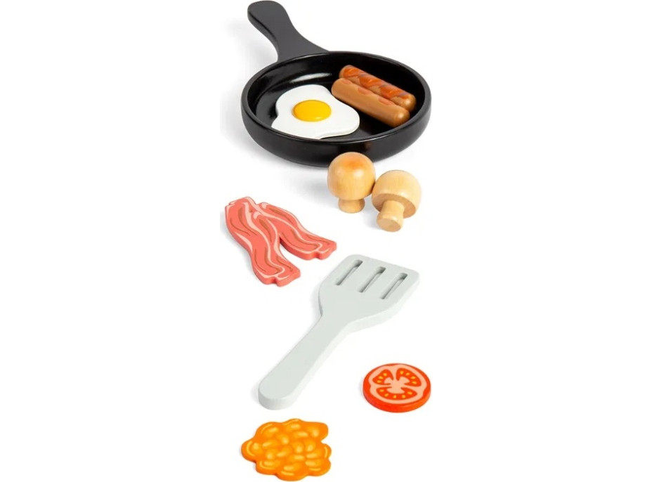 Bigjigs Toys Raňajky na panvici