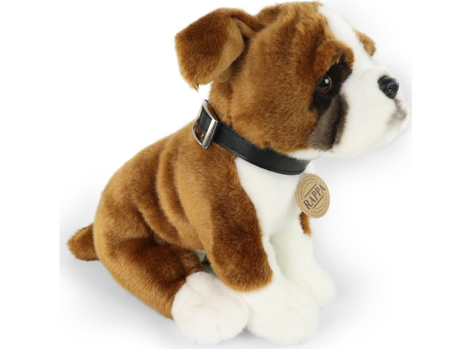 Rappa Plyšový pes boxer 27 cm ECO-FRIENDLY