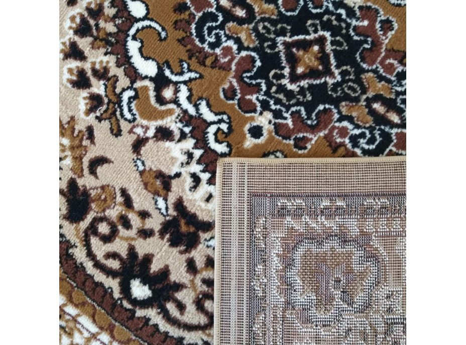 Kusový koberec ALPHA Dubai - hnedý