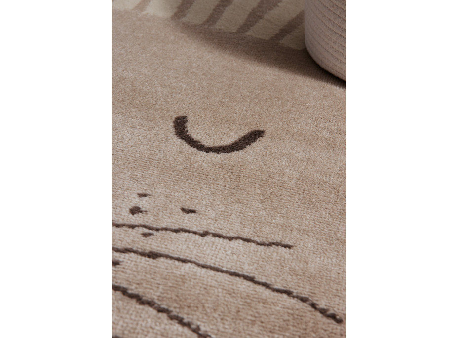 Detský koberček Adventures 106214 Beige Cream