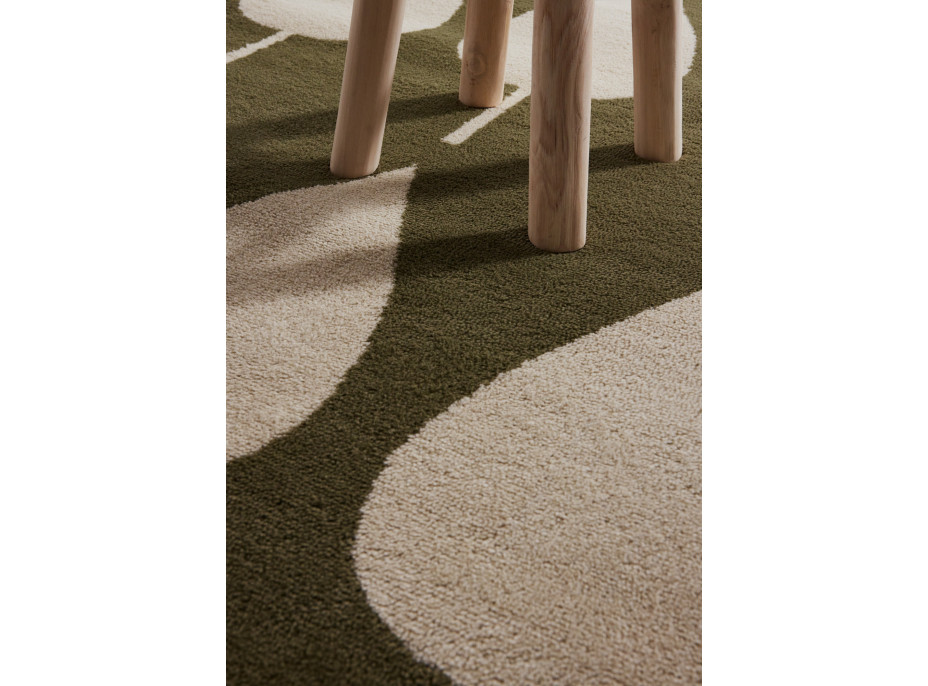 Detský koberček Adventures 106215 Green Cream