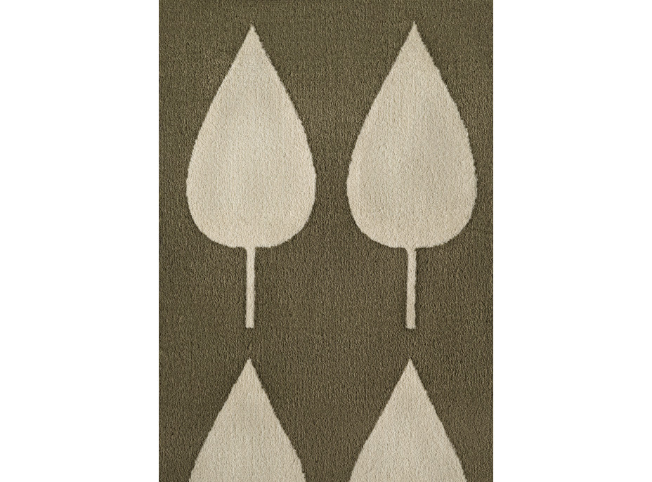 Detský koberček Adventures 106215 Green Cream