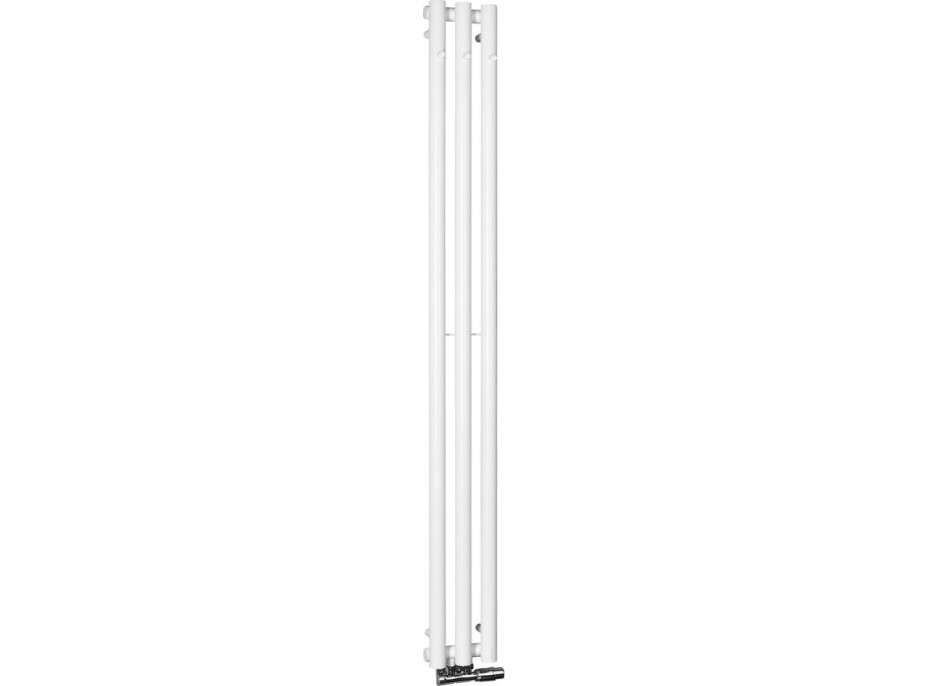 Sapho PILON vykurovacie teleso 196x1800mm, s tromi háčikmi pre uterák, biela mat IZ127T