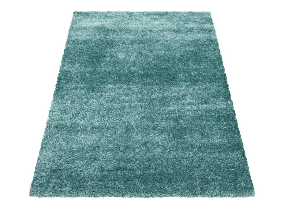 Kusový koberec Brilliant Shaggy 4200 Aqua, 60x110 cm