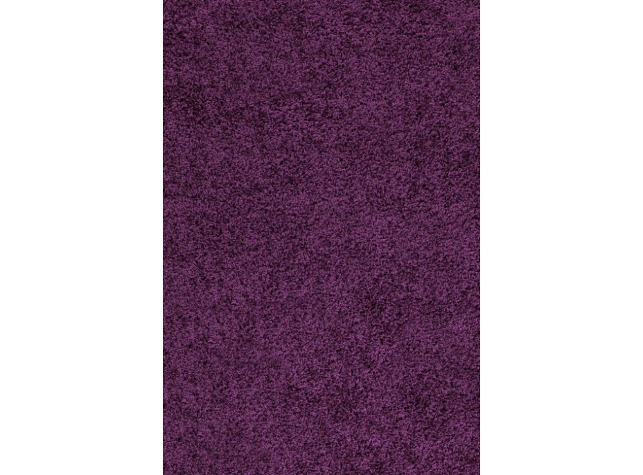 Kusový koberec Life Shaggy 1500 lila, 60x110 cm