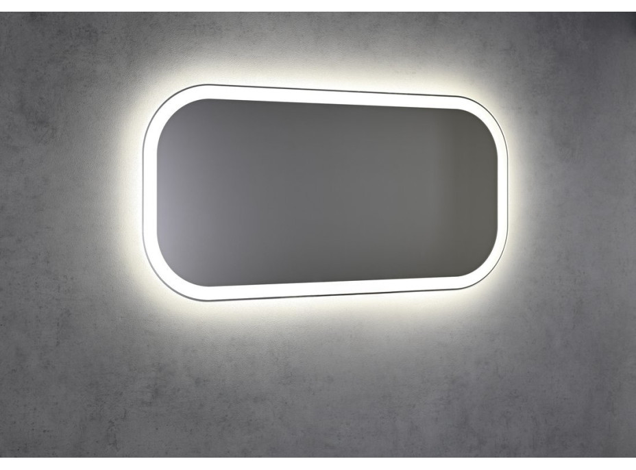 Sapho MANOR zrkadlo s LED osvetlením 50x100cm MN500