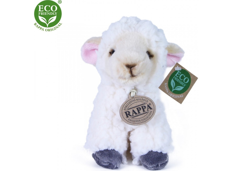 Rappa Plyšová ovca sediaca 16 cm ECO-FRIENDLY
