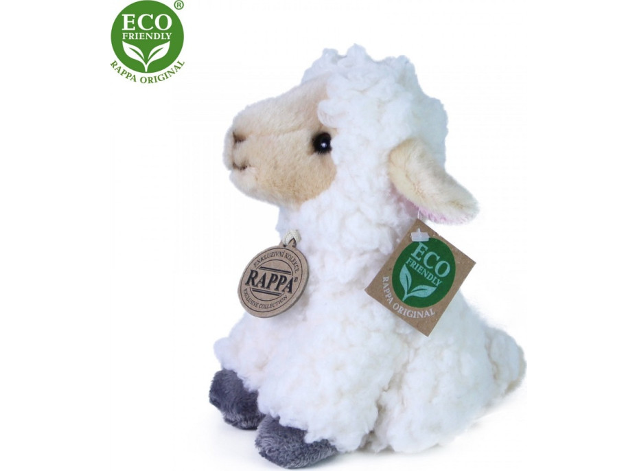 Rappa Plyšová ovca sediaca 16 cm ECO-FRIENDLY