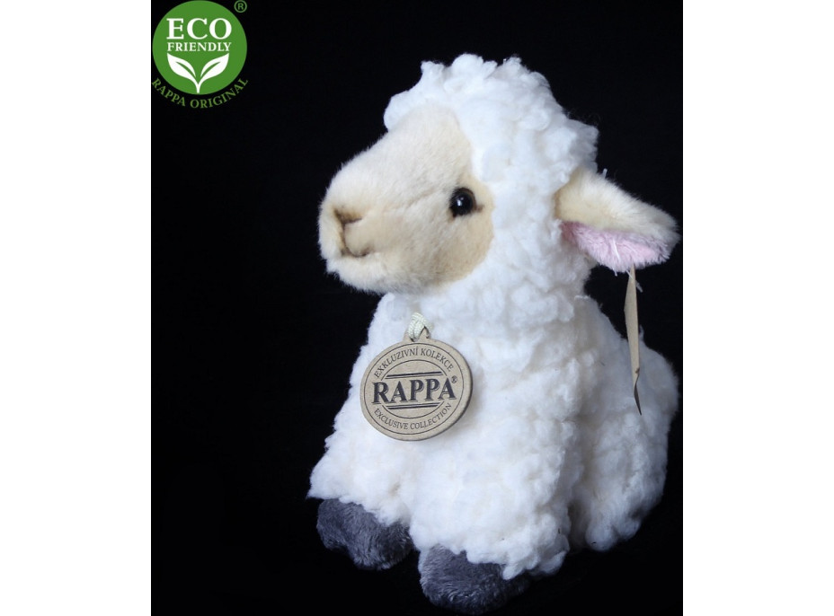 Rappa Plyšová ovca sediaca 16 cm ECO-FRIENDLY