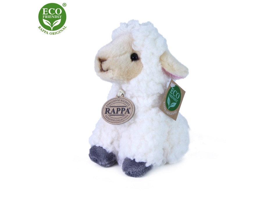 Rappa Plyšová ovca sediaca 16 cm ECO-FRIENDLY