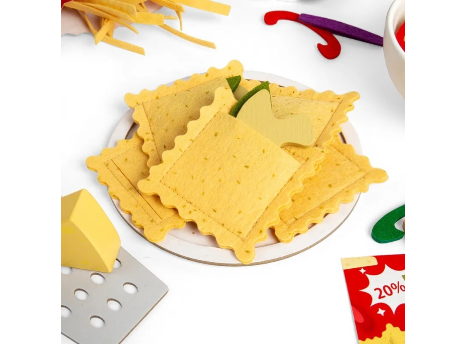 Bigjigs Toys Cestoviny pre dvoch