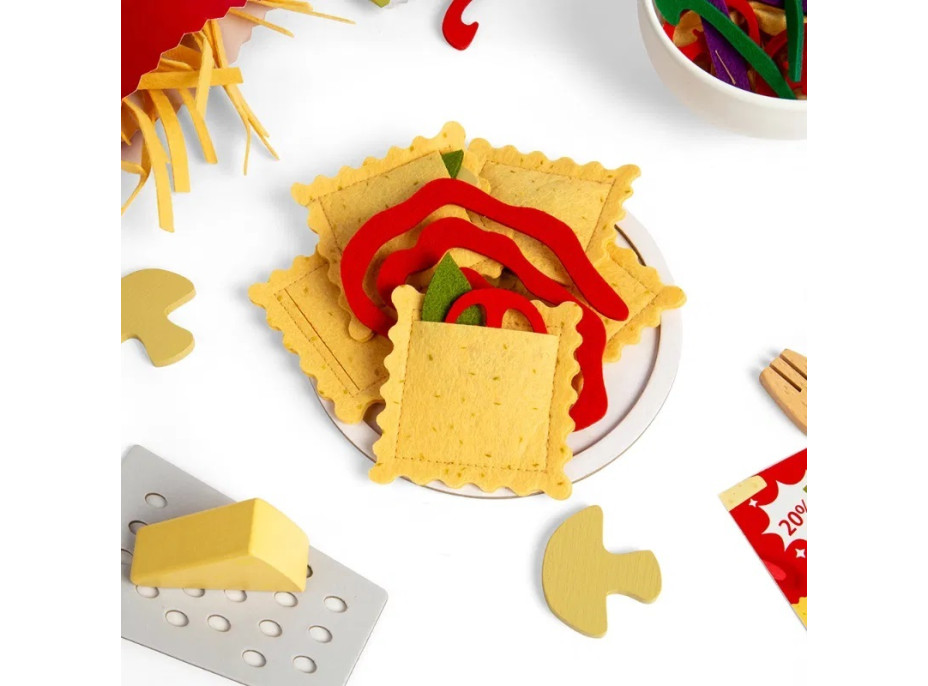 Bigjigs Toys Cestoviny pre dvoch