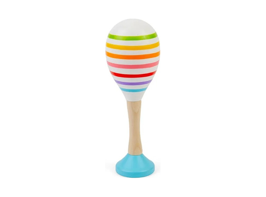 Bigjigs Toys Rumba guľa sada 2 ks modrá