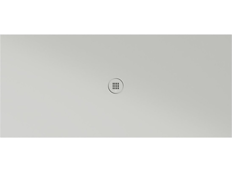 GSI Keramická sprchová vanička, obdĺžnik 180x80x2cm, cenere mat 46180817