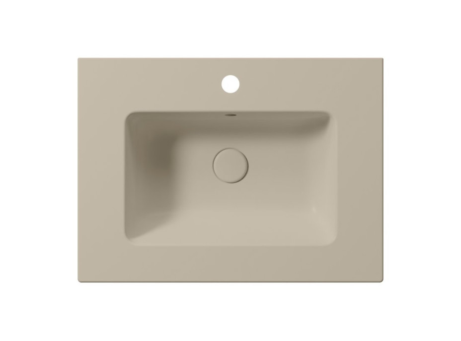GSI PURA keramické umývadlo Slim 62x46cm, creta mat 8884108