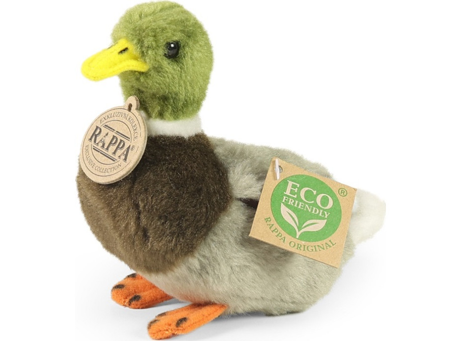 Rappa Plyšová kačica divá 13 cm ECO-FRIENDLY