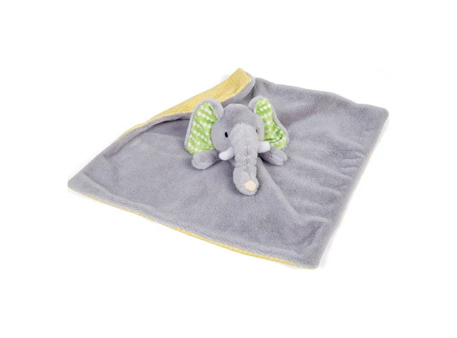Bigjigs Toys Plyšový muchláčik Slon