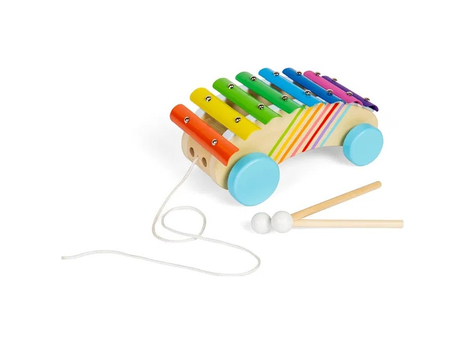 Bigjigs Toys Ťahací xylofón