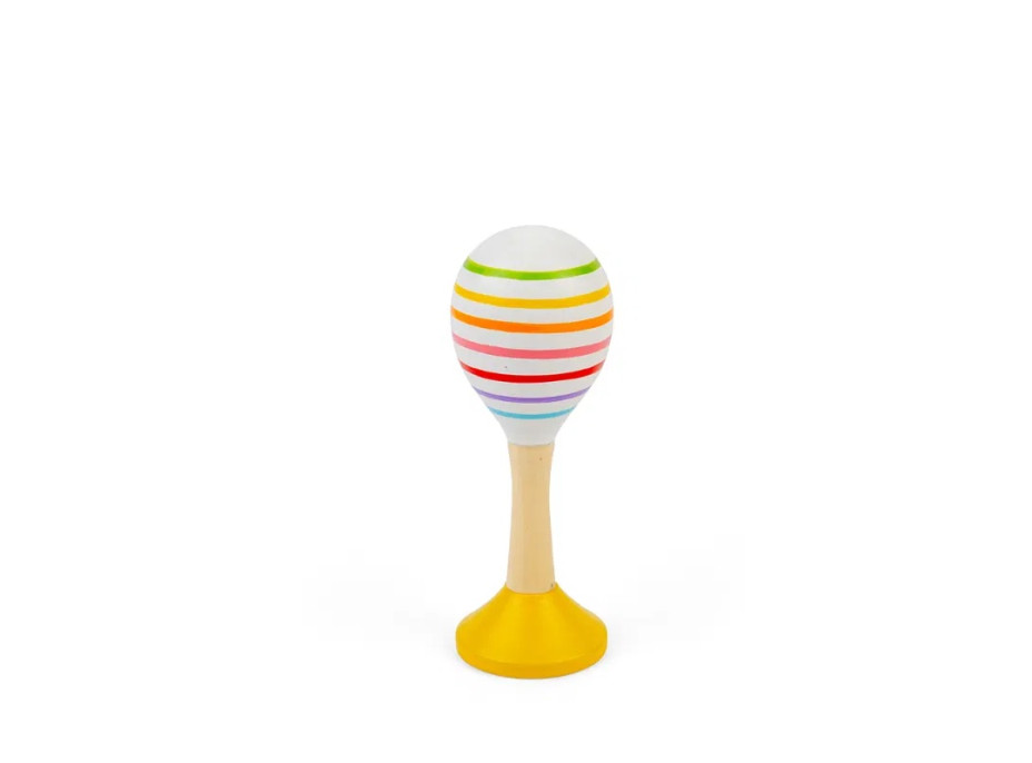 Bigjigs Toys Rumba guľa junior sada 2 ks žltá