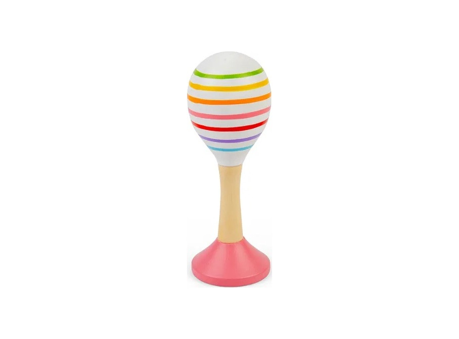 Bigjigs Toys Rumba guľa junior sada 2 ks ružová