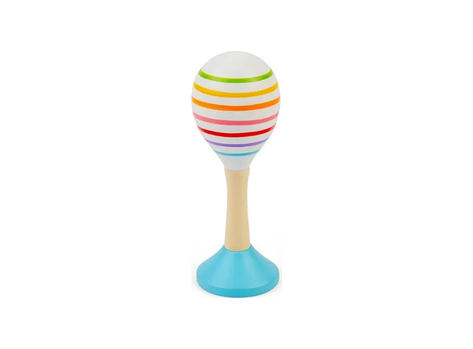 Bigjigs Toys Rumba guľa junior sada 2 ks modrá